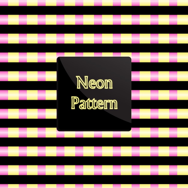 patroon neon strepen