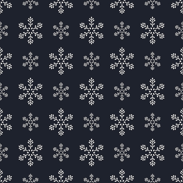 patroon van kerst sneeuwvlok lijnstijl witte kleur op rode achtergrond voor wenskaarten afdrukken partij poster banner promotie webdesign decoratie Vector 10 eps