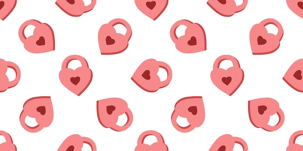 patroon voor Valentijnsdag. Liefde en harten, 14 februari. Patroon voor textiel en verpakkingspapier