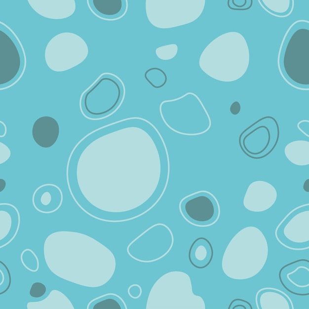 Vector pattern abstract seamless blue vector