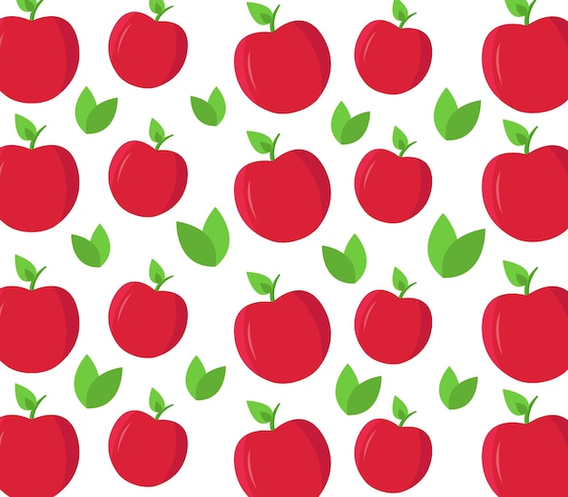 Pattern of apples