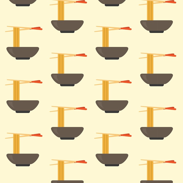 Pattern Asian Food Icon Wallpaper