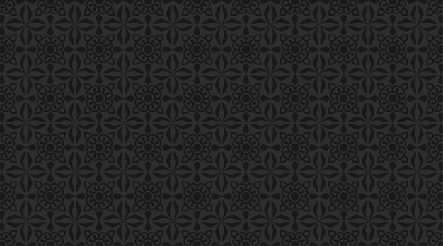 Premium Vector | Pattern background floral vintage vector design