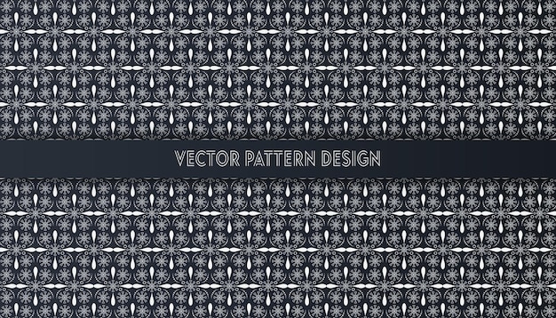 Pattern Background Luxury abstract colorful ornament Vector Design