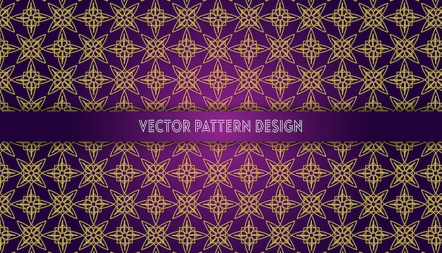 Pattern Background Luxury abstract colorful ornament Vector Design