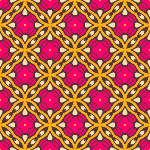 Pattern background ornament. Seamless decorative design ready for print