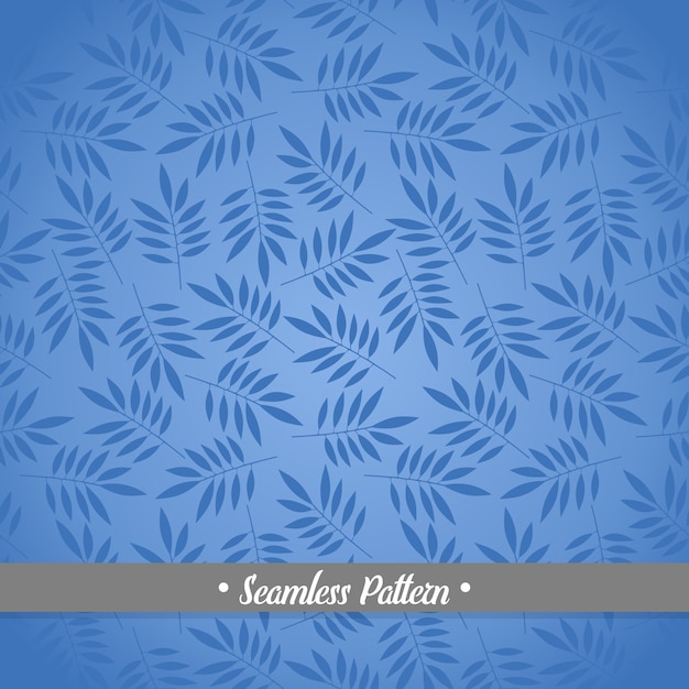 Vector pattern background rod branches with leaf ground