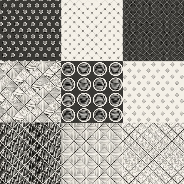 Pattern background set