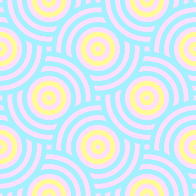 パターン背景 ヴィンテージモザイクイラストレーション