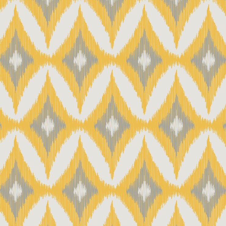 Vector pattern background with an ikat style design