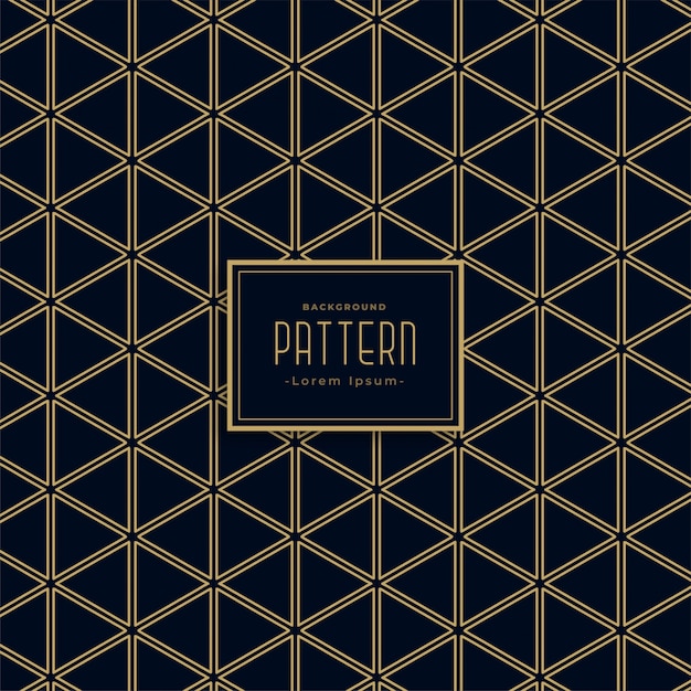 pattern background with triangle shapes