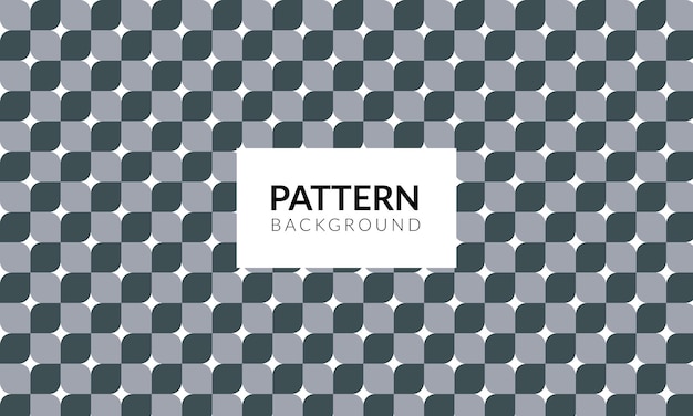 A pattern background with a white square in the middle