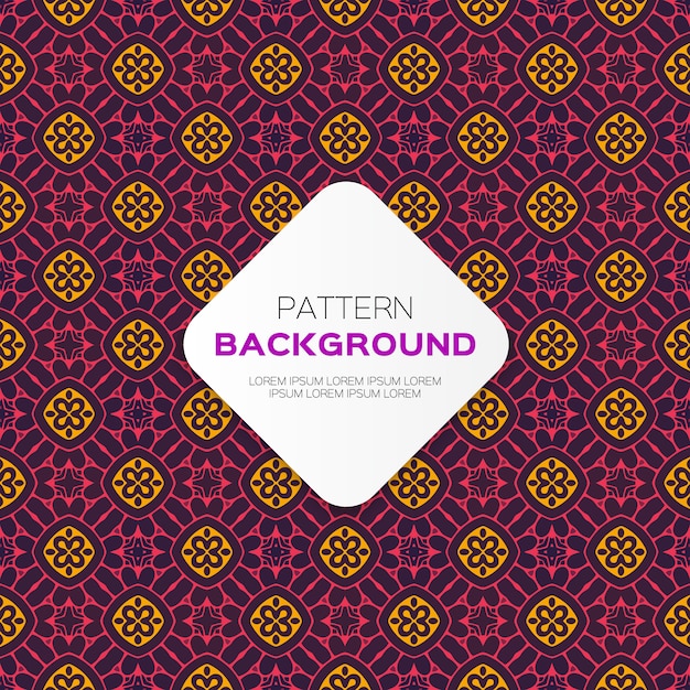 Vector pattern background