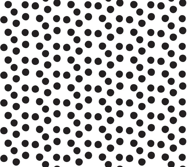 Vector pattern black dot vector dots