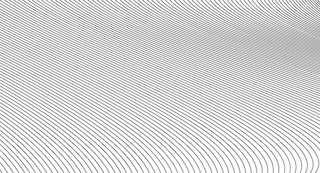 Modello di linee nere su sfondo bianco