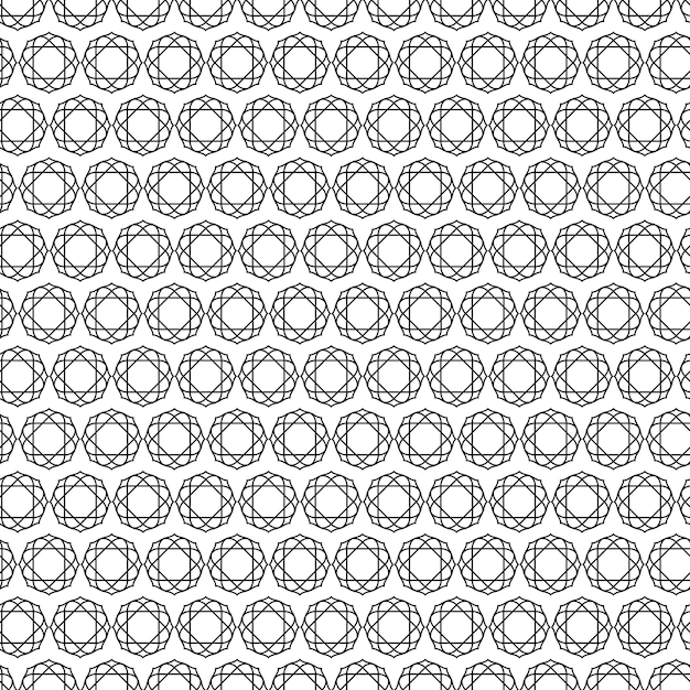 Vector pattern black and white for your design