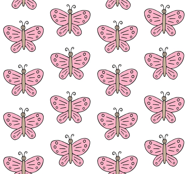 Pattern of butterfly