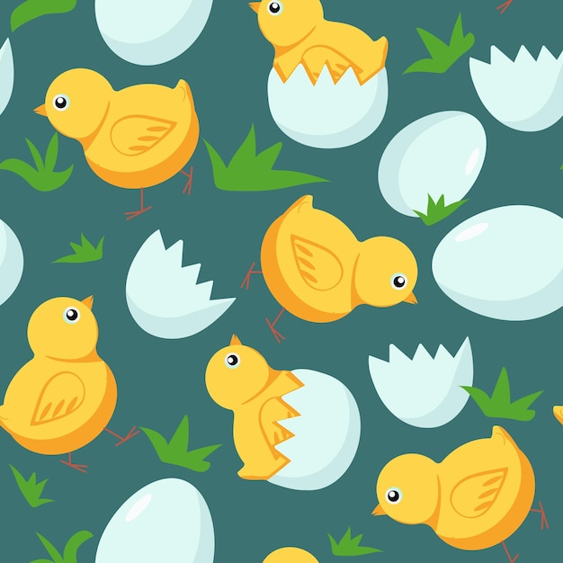 ベクトル 鶏と卵のパターン