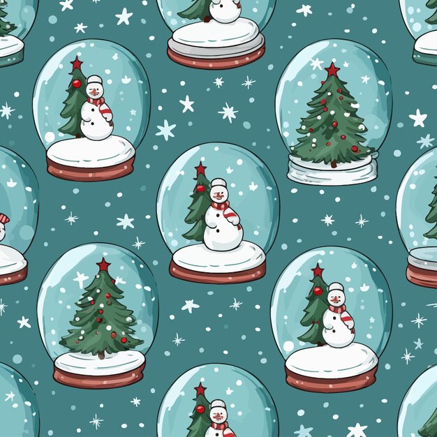 Vector pattern christmas background