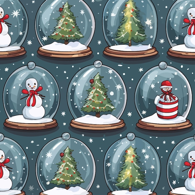 Vector pattern christmas background