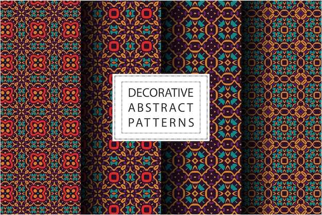 Pattern collection with ethnic style