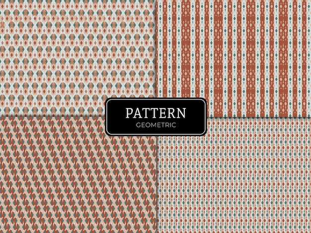 Vector pattern collections geometric