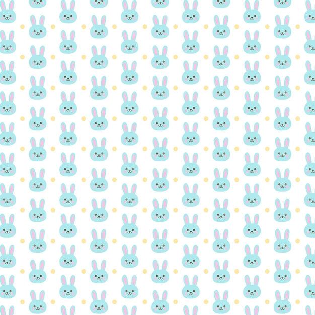 Pattern cute bunny