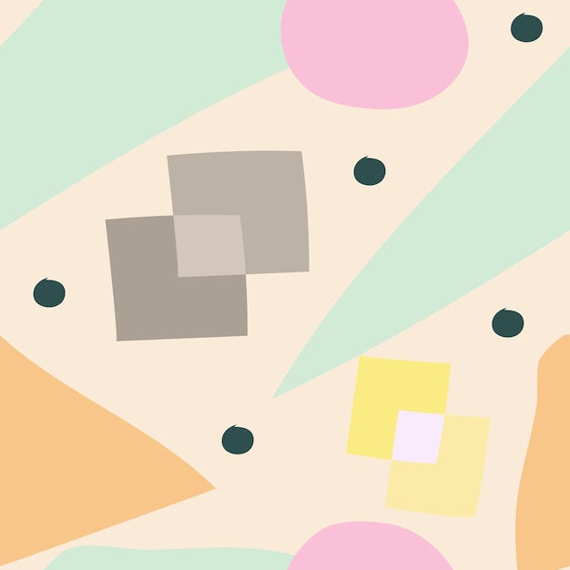 Pattern design color abstract so cute