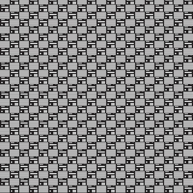 Pattern Design. seamless pattern. Vector seamless pattern. Modern stylish texture with monochrome tr