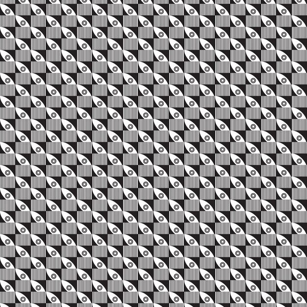Pattern Design. seamless pattern. Vector seamless pattern. Modern stylish texture with monochrome tr