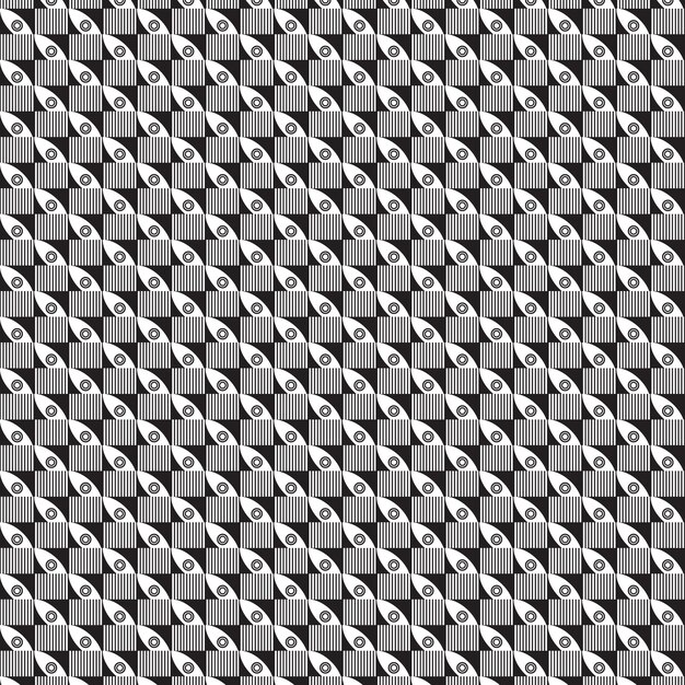 Pattern Design. seamless pattern. Vector seamless pattern. Modern stylish texture with monochrome tr