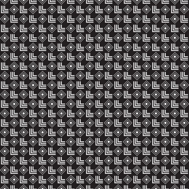 Pattern Design. seamless. Vector seamless pattern. Modern stylish texture with monochrome trellis.Ge