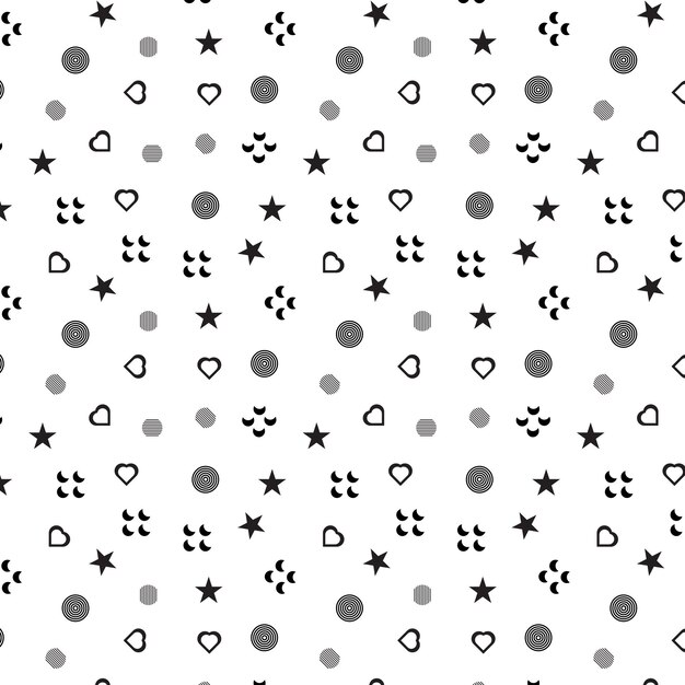 Pattern Design seamless Vector seamless pattern Modern stylish texture with monochrome trellisGe