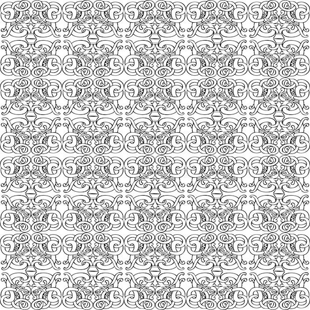 Pattern Design Template for Textile and Printing