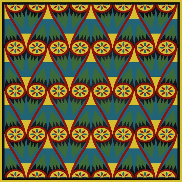 Pattern design for textile printing background social media posting vettore ripetuto e ridimensionabile