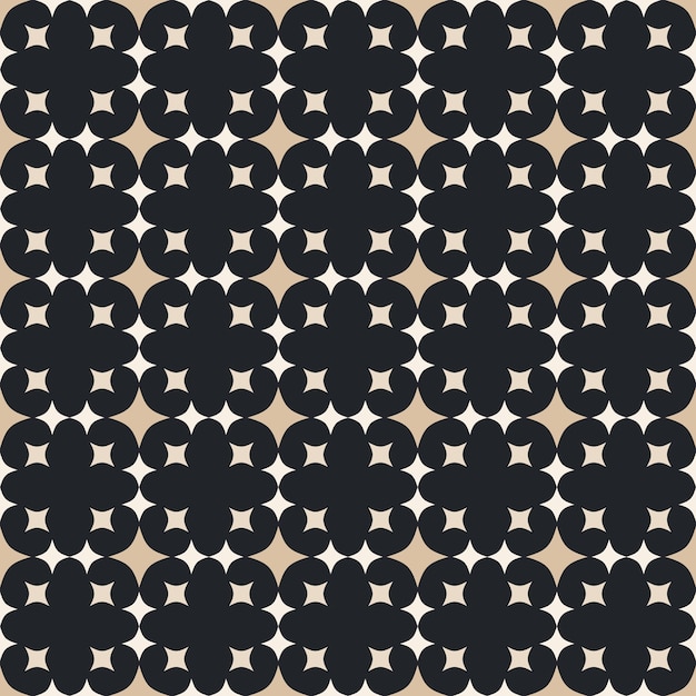 Pattern design with geometric stars