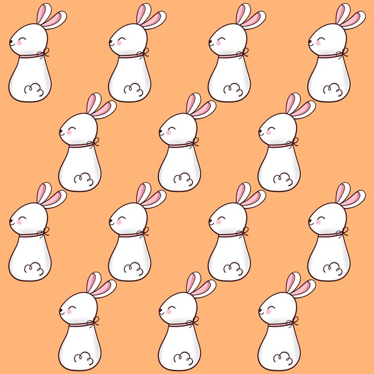 Vector 패턴 부활절 컬렉션 터
