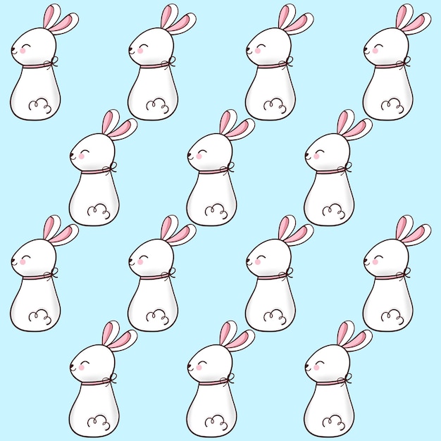 Vector pattern easter collection vector