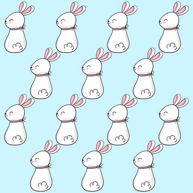 패턴 부활절 컬렉션 터