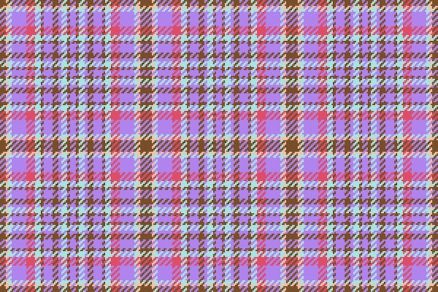 Modello di tessuto senza giunture tessile tartan di sfondo controllo texture vettoriale plaid