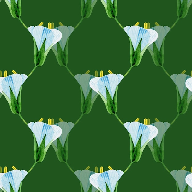 Vector pattern of flowers