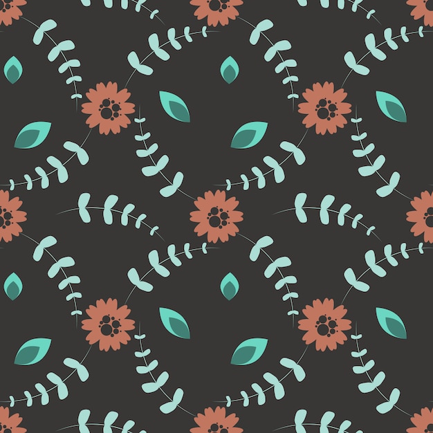 Pattern of flowers