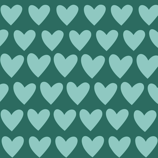 pattern geometric green heart