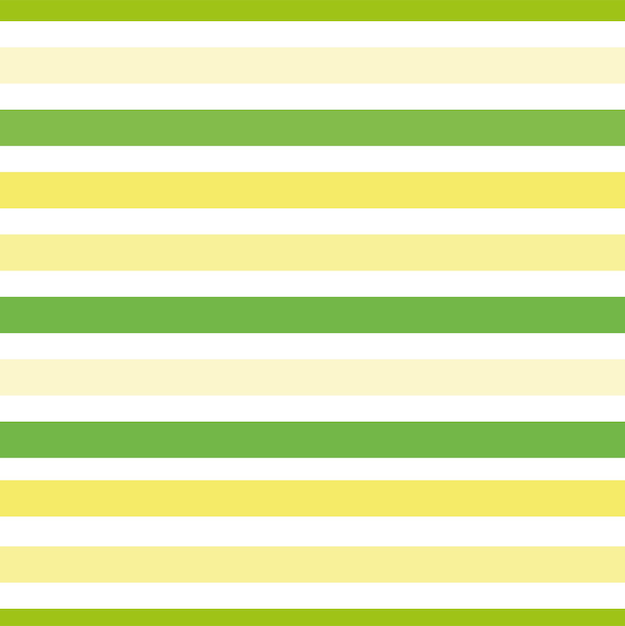 白地に緑と黄色の縞模様
