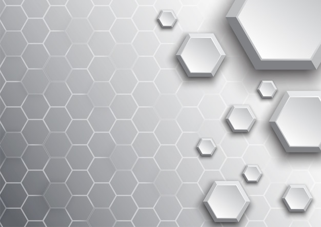 Pattern hexagon background abstract