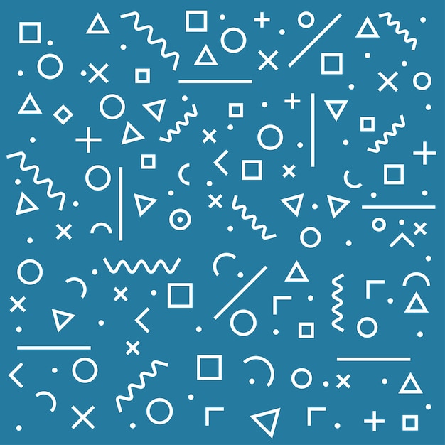 pattern hipster