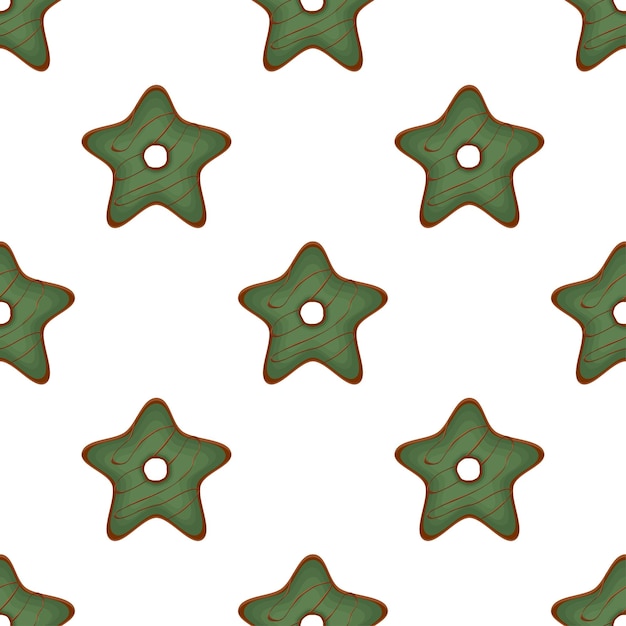 Pattern homemade cookie different taste in pastry biscuit