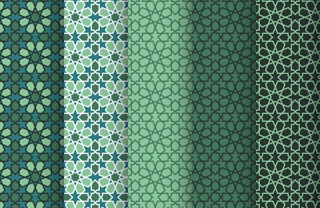 Vector pattern islamic