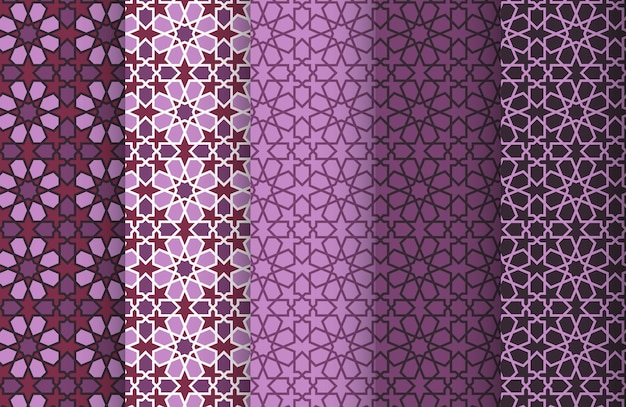 Vector pattern islamic