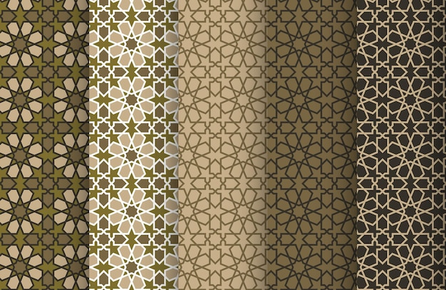 Vector pattern islamic